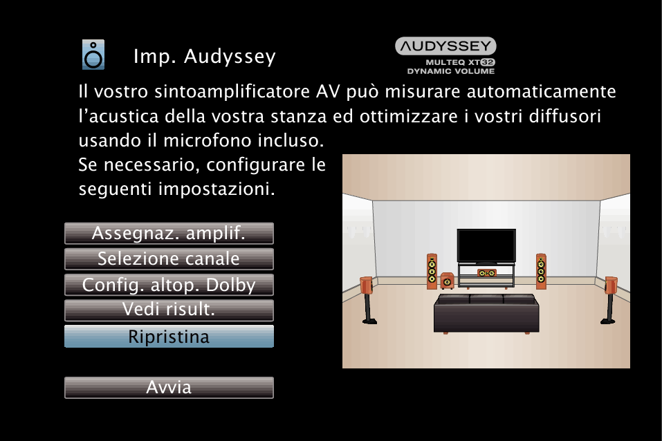 GUI AudysseySetup X3500